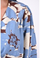 Dress Vero Moda Curve Vmcbrita Berta Short Wrap Chocolate Fondant Berta